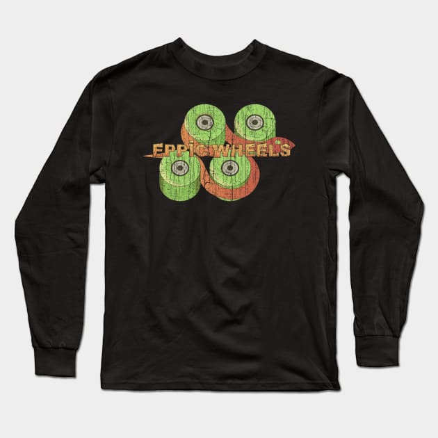 skateboarding Eppic Wheels Long Sleeve T-Shirt by vender